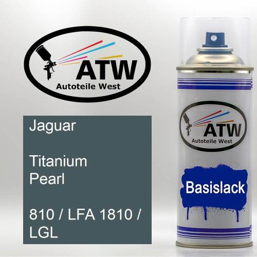 Jaguar, Titanium Pearl, 810 / LFA 1810 / LGL: 400ml Sprühdose, von ATW Autoteile West.